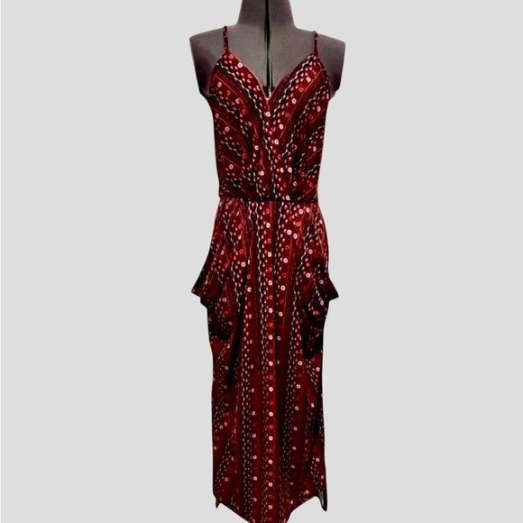BCBGeneration Dresses & Skirts - BCBGeneration Bohemian Print Sleeveless Midi Dress Size S